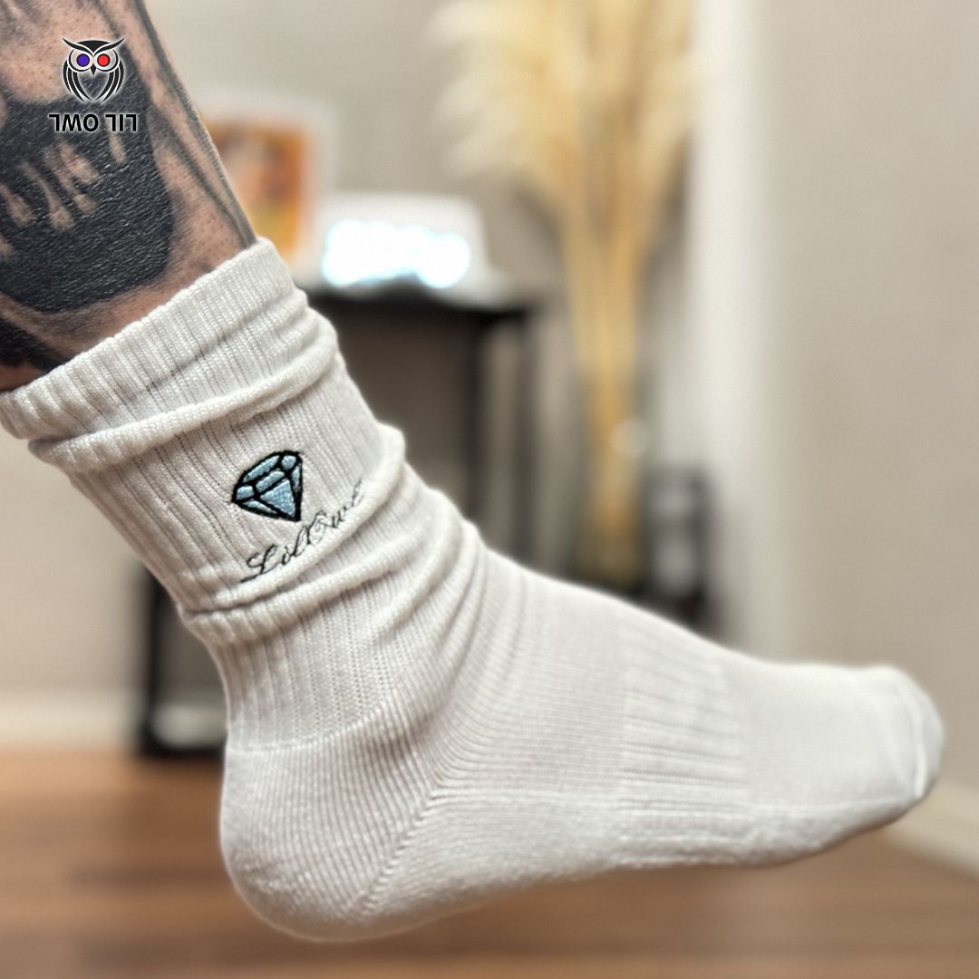Diamond Logo Premium Crew Socks(1Pair)