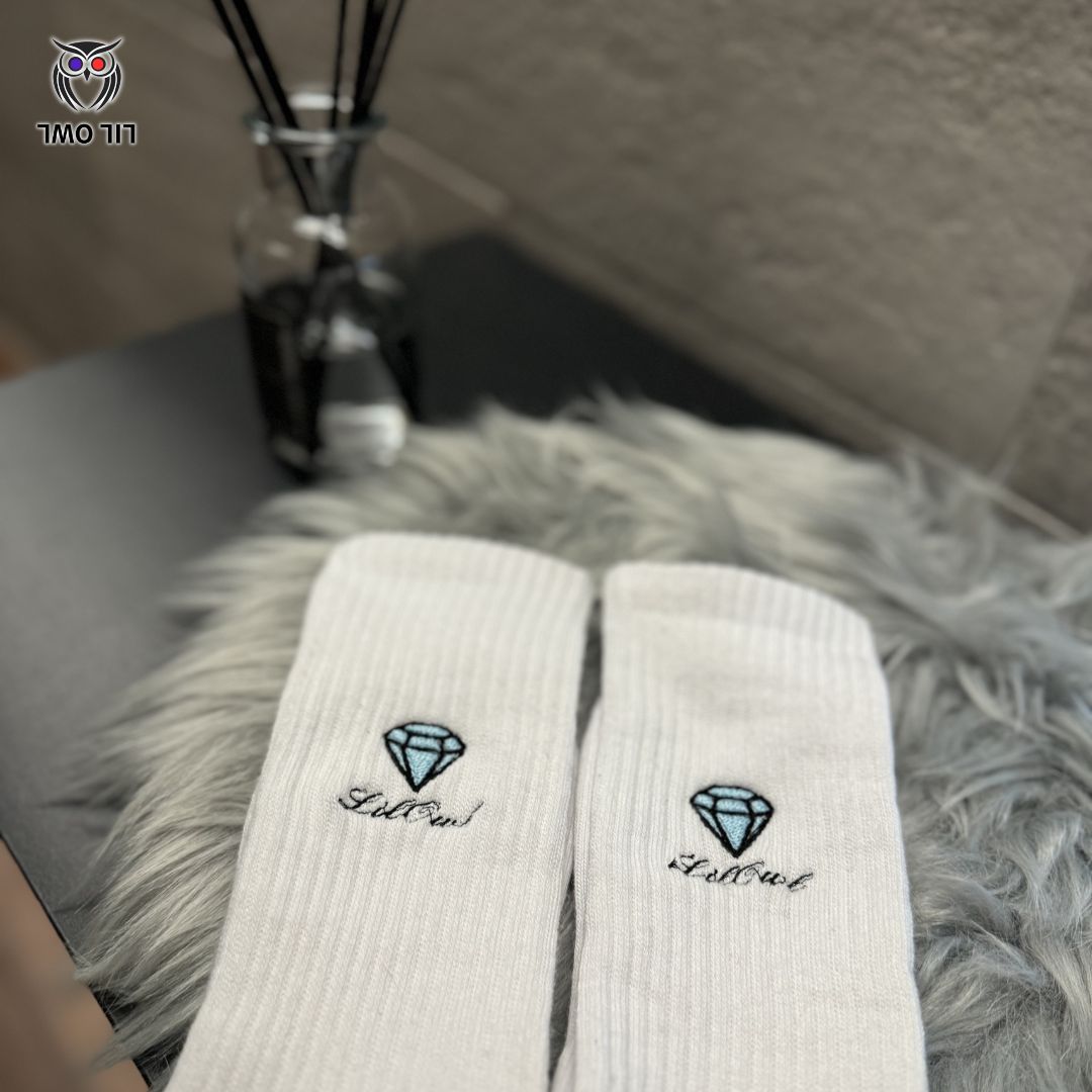 Diamond Logo Premium Crew Socks(1Pair)